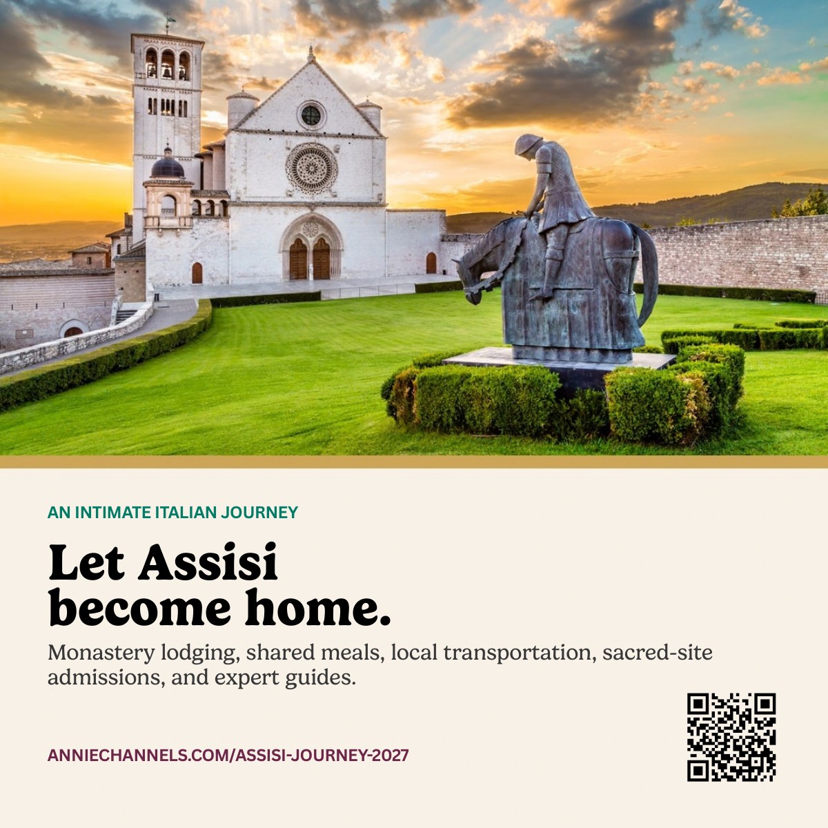 Let Assisi become home